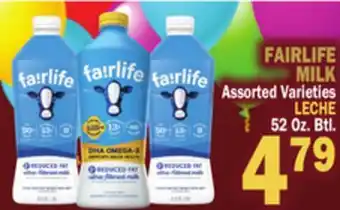 Bravo Supermarkets FAIRLIFE MILK offer