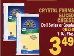Bravo Supermarkets CRYSTAL FARMS SLICED CHEESE offer