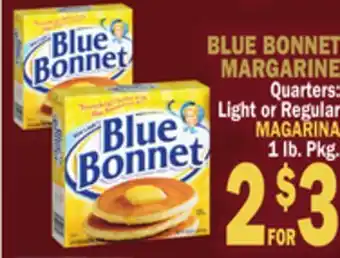 Bravo Supermarkets BLUE BONNET MARGARINE offer