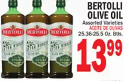Bravo Supermarkets BERTOLLI OLIVE OIL offer