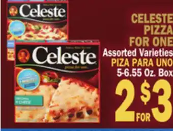 Bravo Supermarkets CELESTE PIZZA FOR ONE offer