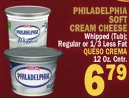 Bravo Supermarkets PHILADELPHIA SOFT CREAM CHEESE offer