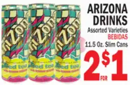 Bravo Supermarkets ARIZONA DRINKS offer