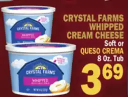 Bravo Supermarkets CRYSTAL FARMS WHIPPED CREAM CHEESE offer