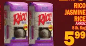 Bravo Supermarkets RICO JASMINE RICE offer