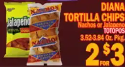 Bravo Supermarkets DIANA TORTILLA CHIPS offer