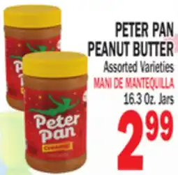 Bravo Supermarkets PETER PAN PEANUT BUTTER offer