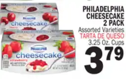Bravo Supermarkets PHILADELPHIA CHEESECAKE 2 PACK offer