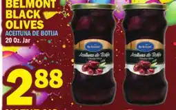 Bravo Supermarkets BELMONT BLACK OLIVES offer