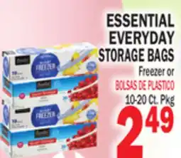 Bravo Supermarkets ESSENTIAL EVERYDAY STORAGE BAGS offer