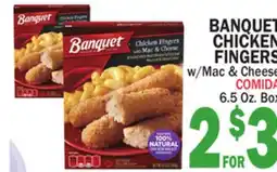 Bravo Supermarkets BANQUET CHICKEN FINGERS offer