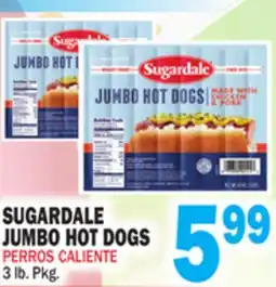 Bravo Supermarkets SUGARDALE JUMBO HOT DOGS offer