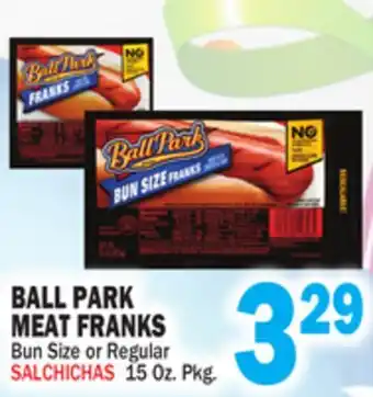 Bravo Supermarkets BALL PARK MEAT FRANKS offer