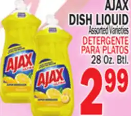 Bravo Supermarkets AJAX DISH LIQUID offer