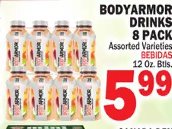 Bravo Supermarkets BODYARMOR DRINKS 8 PACK offer