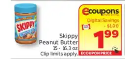 Weis Markets Skippy Peanut Butter offer