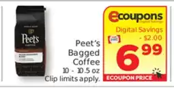 Weis Markets Peet's Bagged Coffee offer