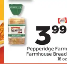 Weis Markets Pepperidge Farm Farmhouse Bread offer