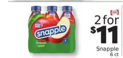 Weis Markets Snapple offer