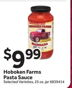 Stop&Shop Hoboken Farms Pasta Sauce offer