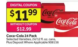 Stop&Shop Coca-Cola 24 Pack offer