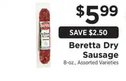 ShopRite Beretta Dry Sausage offer