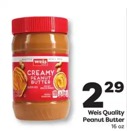 Weis Markets Weis Quality Peanut Butter offer