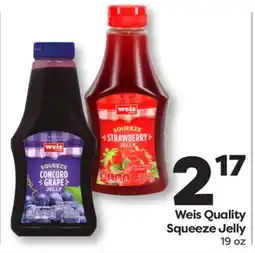 Weis Markets Weis Quality Squeeze Jelly offer