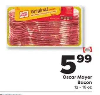 Weis Markets Oscar Mayer Bacon offer