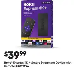 Lowe's Express 4K + Smart Streaming Device with Remote offer