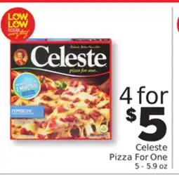 Weis Markets Celeste Pizza For One offer