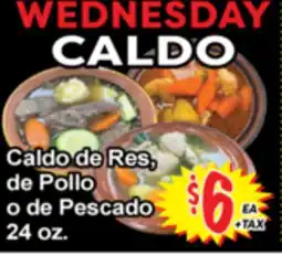 Superior Grocers Caldo de Res, de Pollo o de Pescado offer