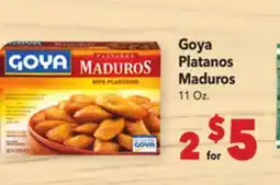 Vallarta Supermarkets Goya Platanos Maduros offer