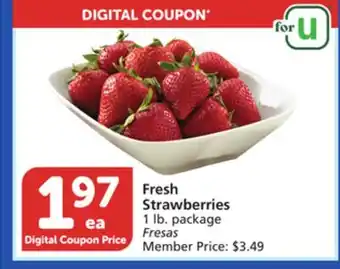 Vons Fresh Strawberries offer