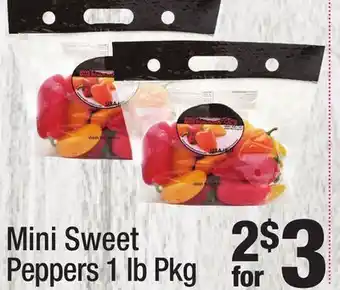 Super King Markets Mini Sweet Peppers offer