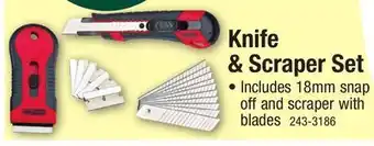 Menards Tool Shop Utility Knife & Scraper Set - 2 Piece offer