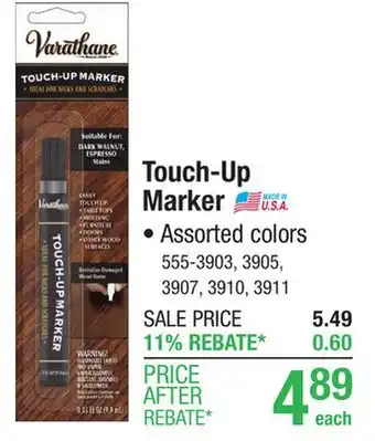 Menards Varathane Interior Color Group 4 Stain Touch-Up Marker - 0.33 oz offer