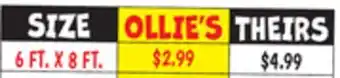 Ollie's 6 FT. X 8 FT ALL PURPOSE TARPS offer