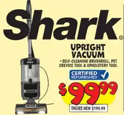 Ollie's Shark UPRIGHT VACUUM offer