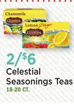 Heinen's Celestial Seasonings Teas offer