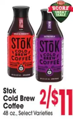 Jewel-Osco Stok Cold Brew Coffee offer
