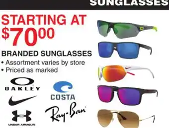 Dunham's Sports BRANDED SUNGLASSES offer