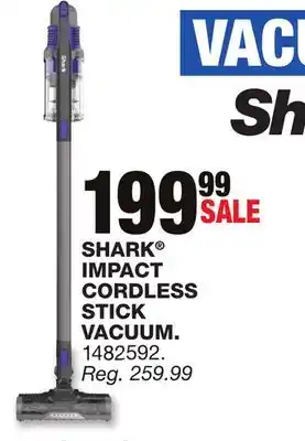 Blain's Farm & Fleet SHARK IMPACT CORDLESS STICK VACUUM offer