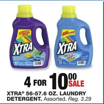 Blain's Farm & Fleet XTRA 56-57.6 OZ. LAUNDRY DETERGENT offer