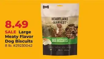 Runnings HEARTLAND HARVEST Large Meaty Flavor Dog Biscuits offer