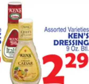 Bravo Supermarkets KEN'S DRESSING offer