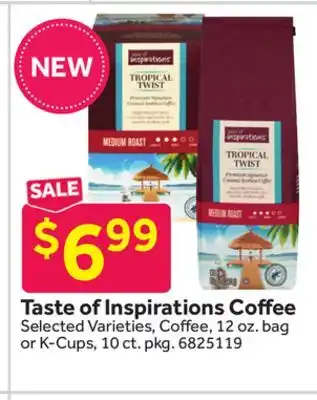 Stop&Shop Taste of Inspirations Coffee offer