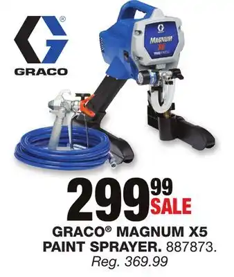 Blain's Farm & Fleet GRACO MAGNUM X5 PAINT SPRAYER offer