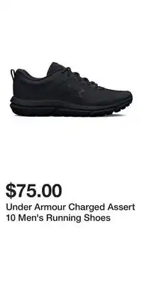 Kohl's Under Armour Charged Assert 10 Men's Running Shoes offer