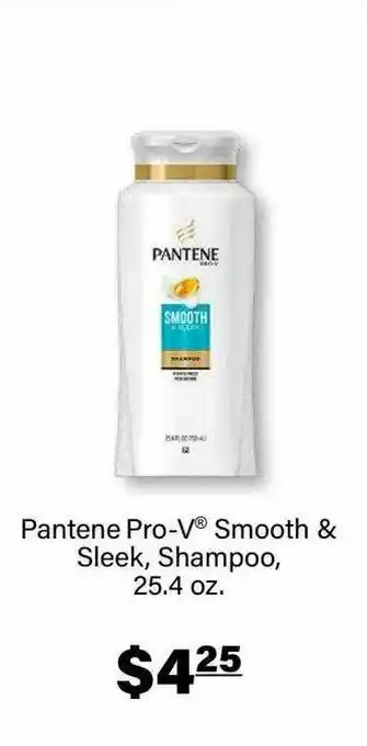 Commissary Pantene Pro-v Smooth & Sleek Shampoo offer